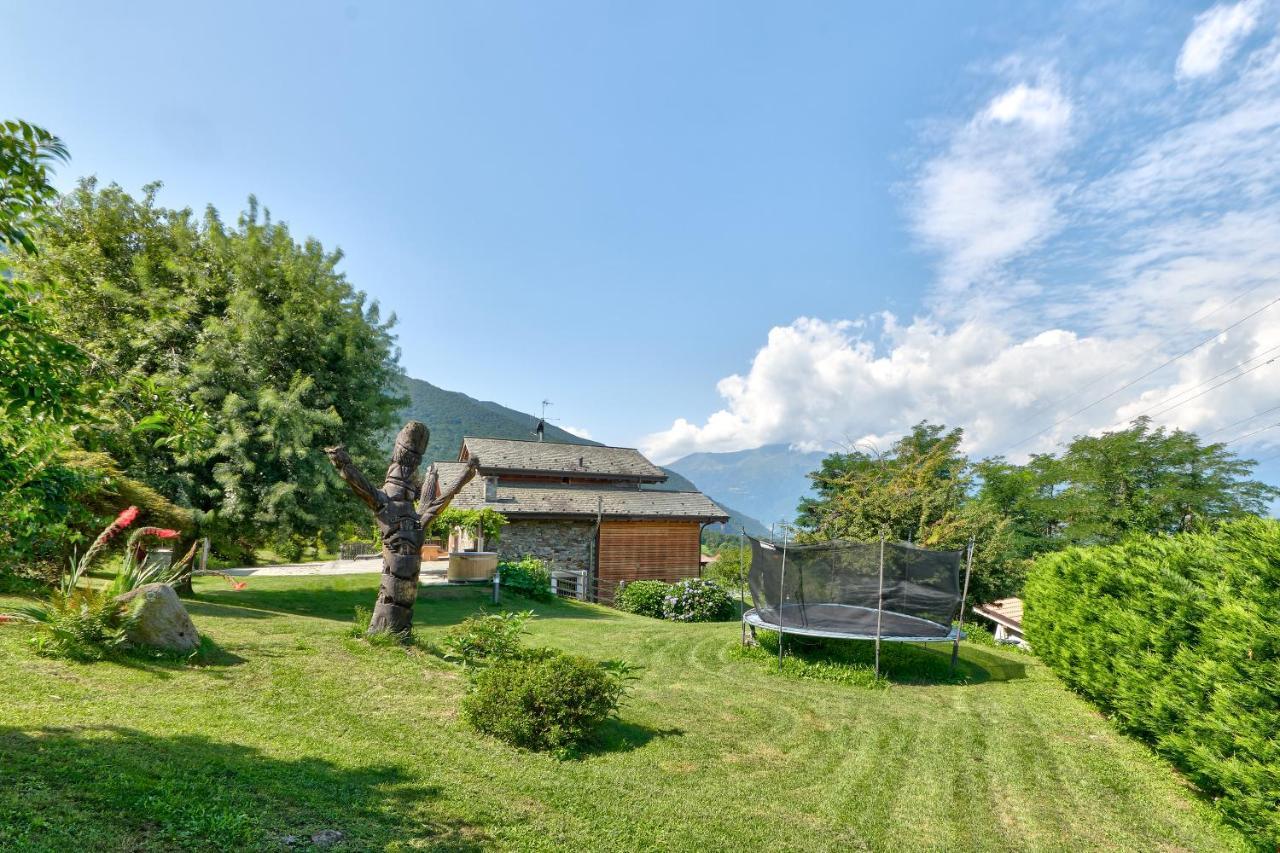 Chalet Con Piscina E Vista Panoramica Colico Buitenkant foto